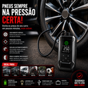 Compressor de Ar Portátil 6 em 1 com Arranque de Bateria 12V