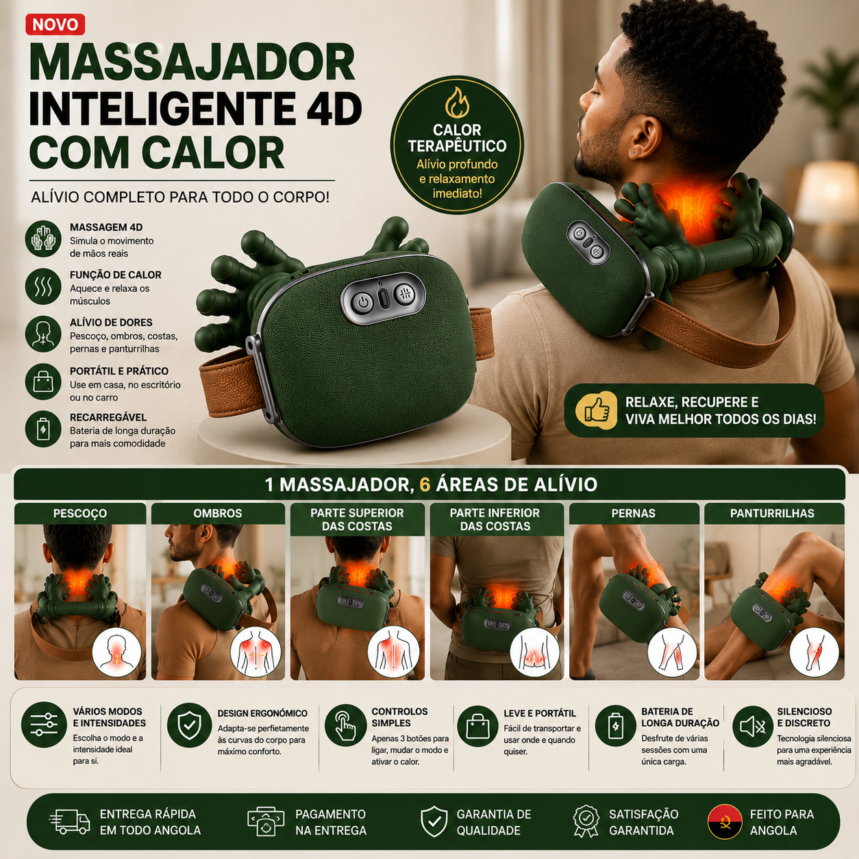 Massajador Deep Relax