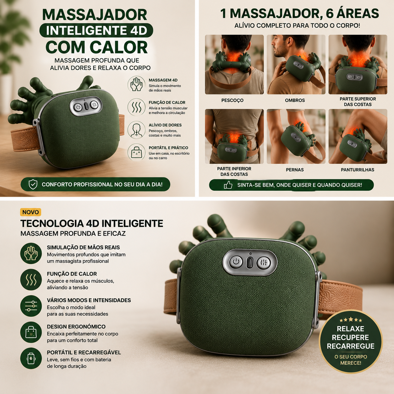 Massajador Deep Relax