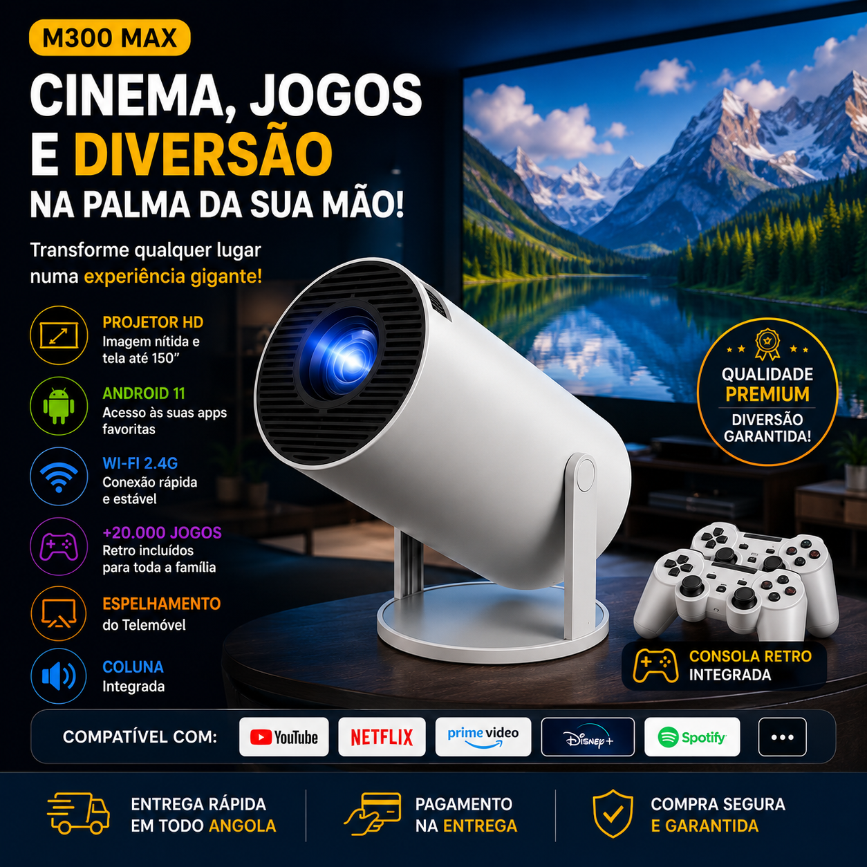Mini Cinema Pro M300 MAX